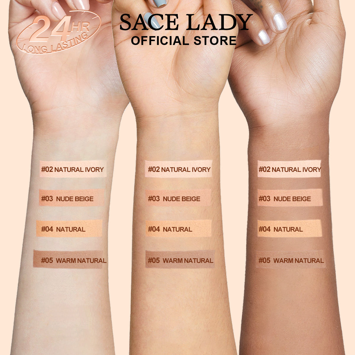 SACE LADY PRO ZONE 24HR Ultra Cover Matte BB Cushion