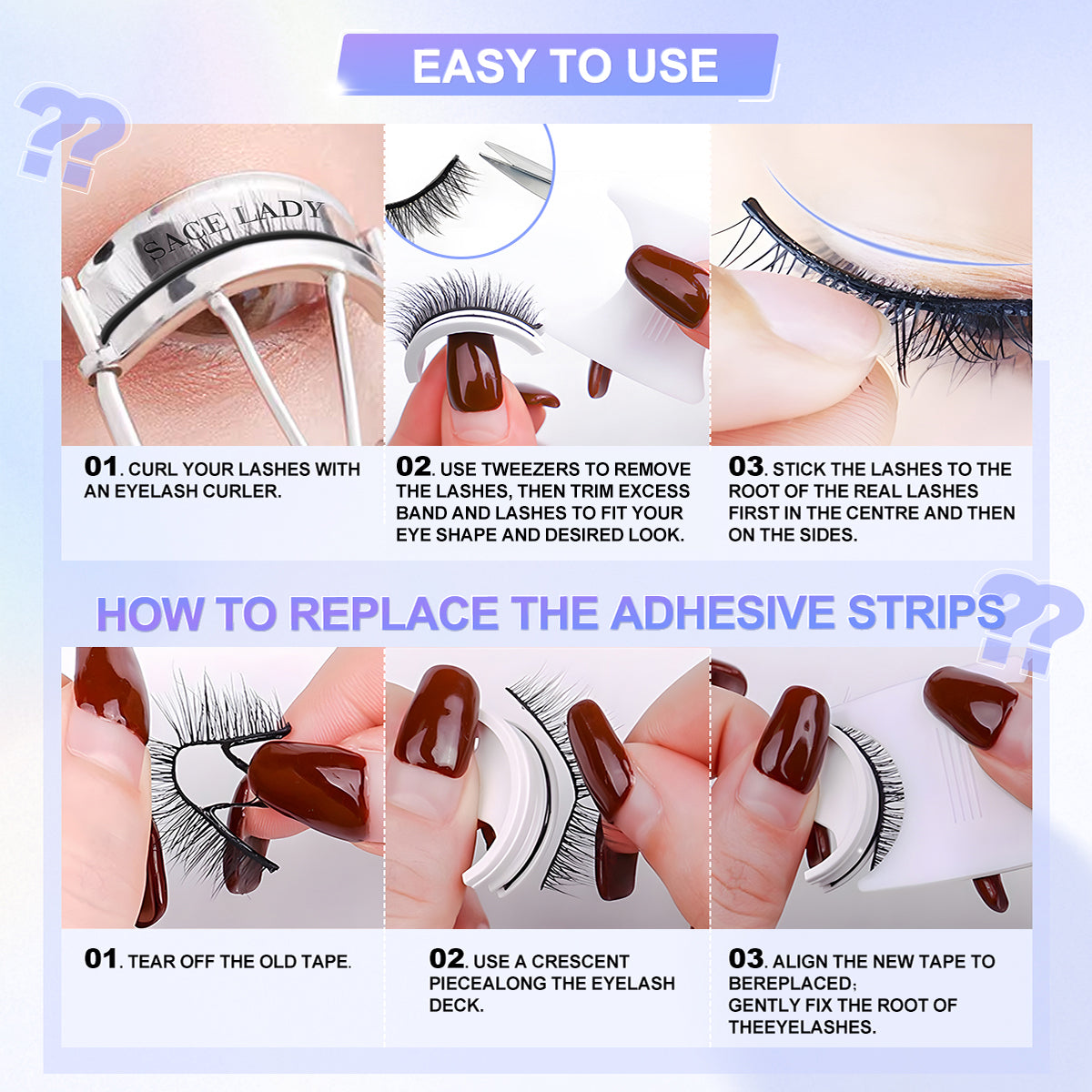 Self-adhesive Eyelashes