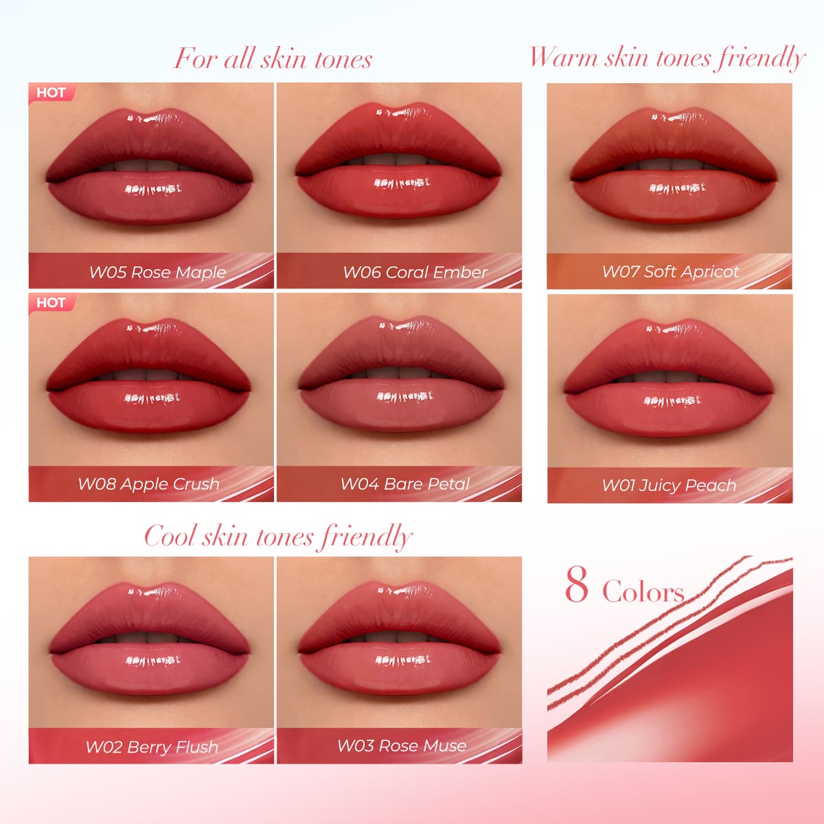 2 IN 1 LIP GLOSS BOOSTER | Glossy Finish, Hydrating