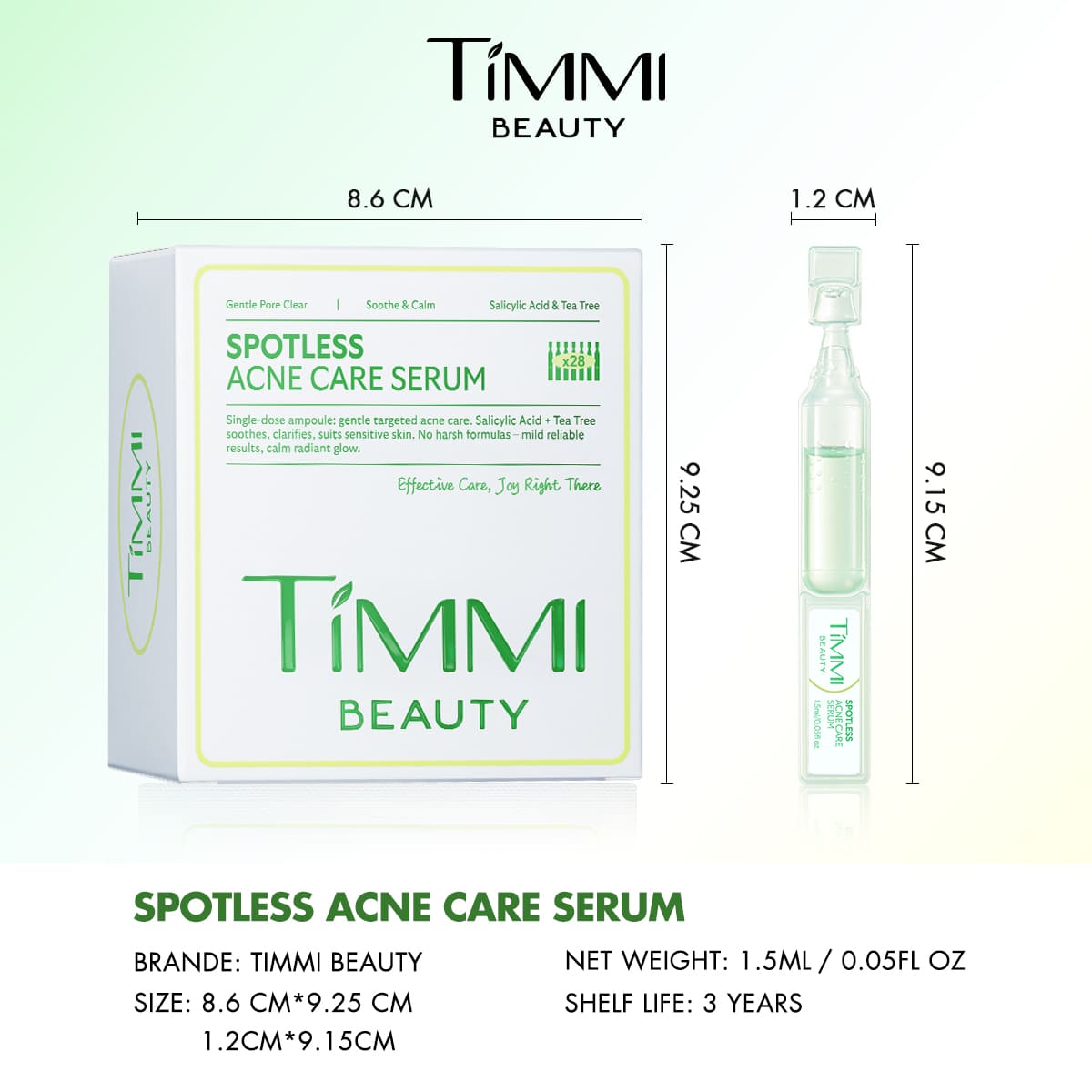 SPOTLESS ACNE CARE SERUM