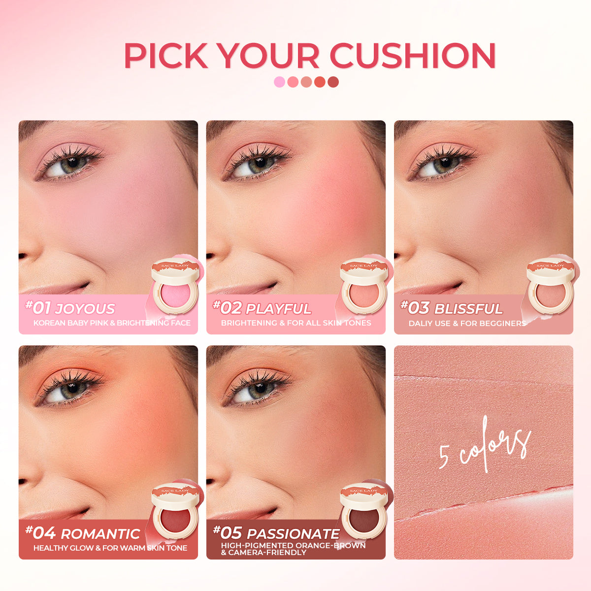 Air Cushion Clay Blush