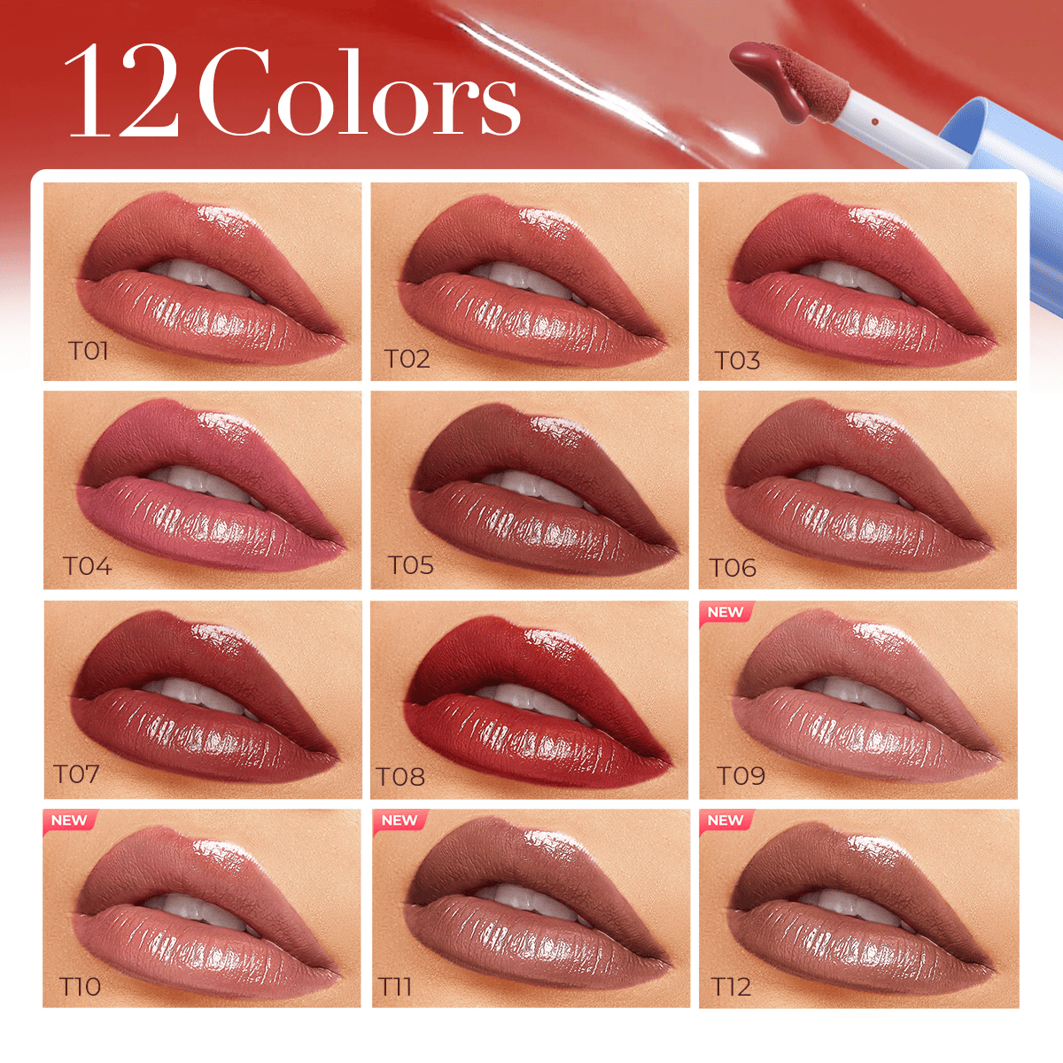 Tinte Labial Brillo Efecto Tatuaje