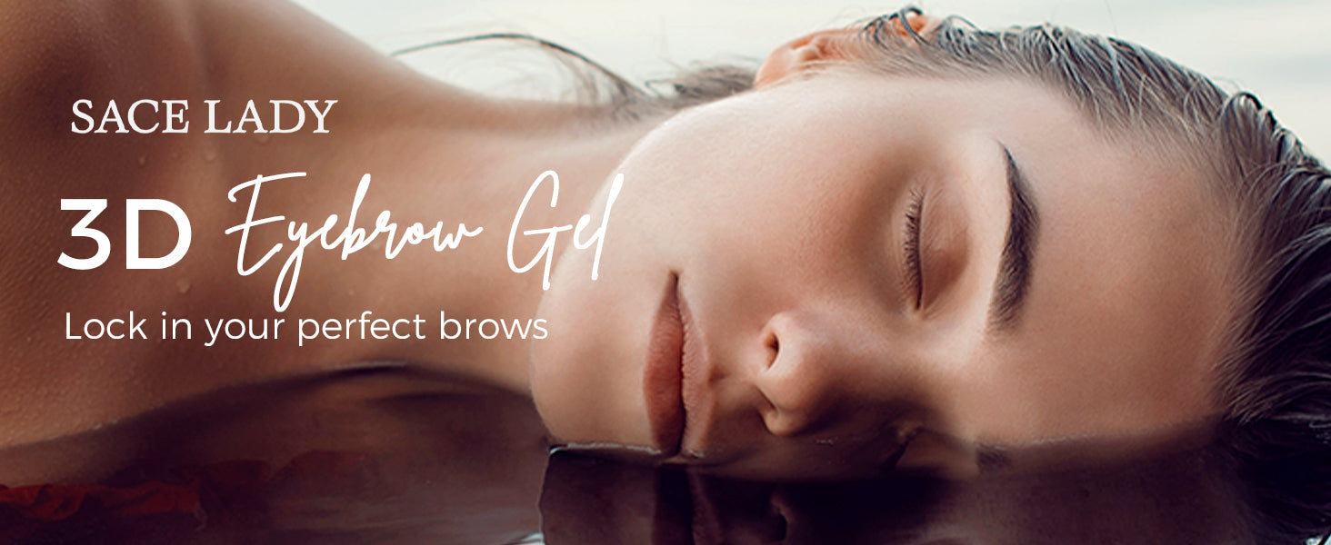 SACE LADY 3D Eyebrow Gel Long Lasting 24 Hours Waterproof Smudge-proof Brow Cream Makeup Kit