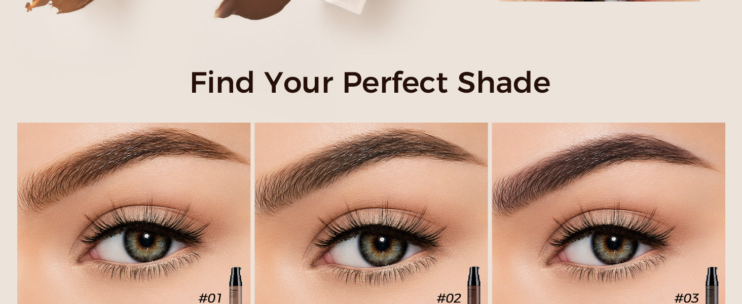 SACE LADY 3D Eyebrow Gel Long Lasting 24 Hours Waterproof Smudge-proof Brow Cream Makeup Kit