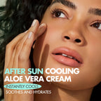 AFTER SUN COOLING ALOE VERA CREAM | Soothes & Hydrates, Barrier-Strengthening