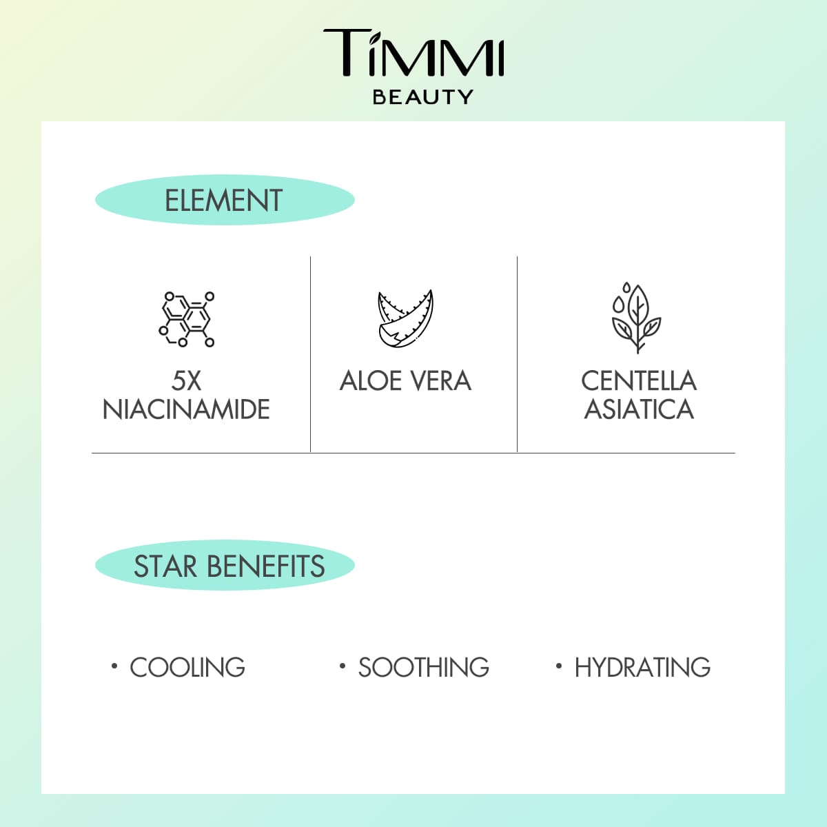 AFTER SUN COOLING ALOE VERA CREAM | Soothes & Hydrates, Barrier-Strengthening