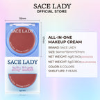 All-in-One Makeup Cream | Multi-Use, Silky to Blend, Pigmented