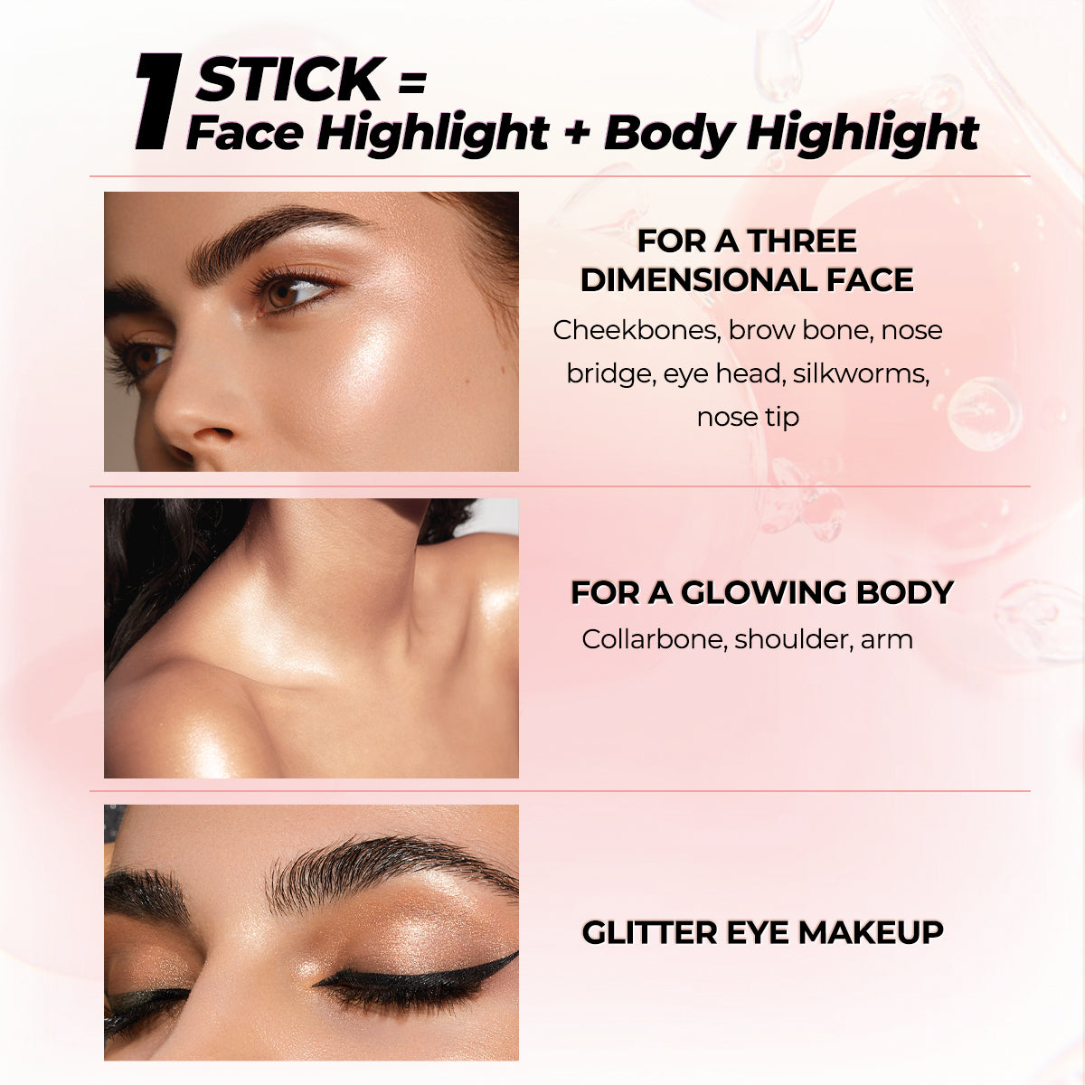 Cooling Jelly Highlighter Stick
