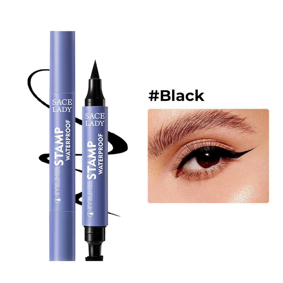 Top Sale SACE LADY Waterproof Liquid Eyeliner in Brazil