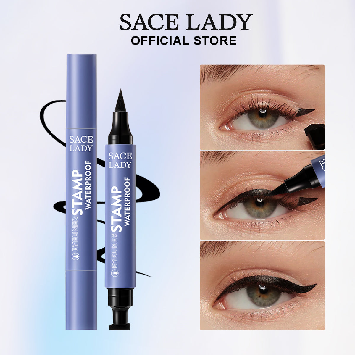 Top Sale SACE LADY Waterproof Liquid Eyeliner in Brazil