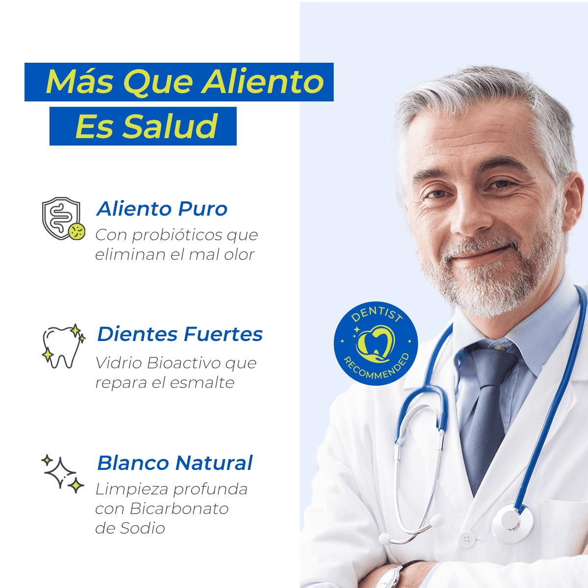 Tabletas de Pasta Dental Masticables