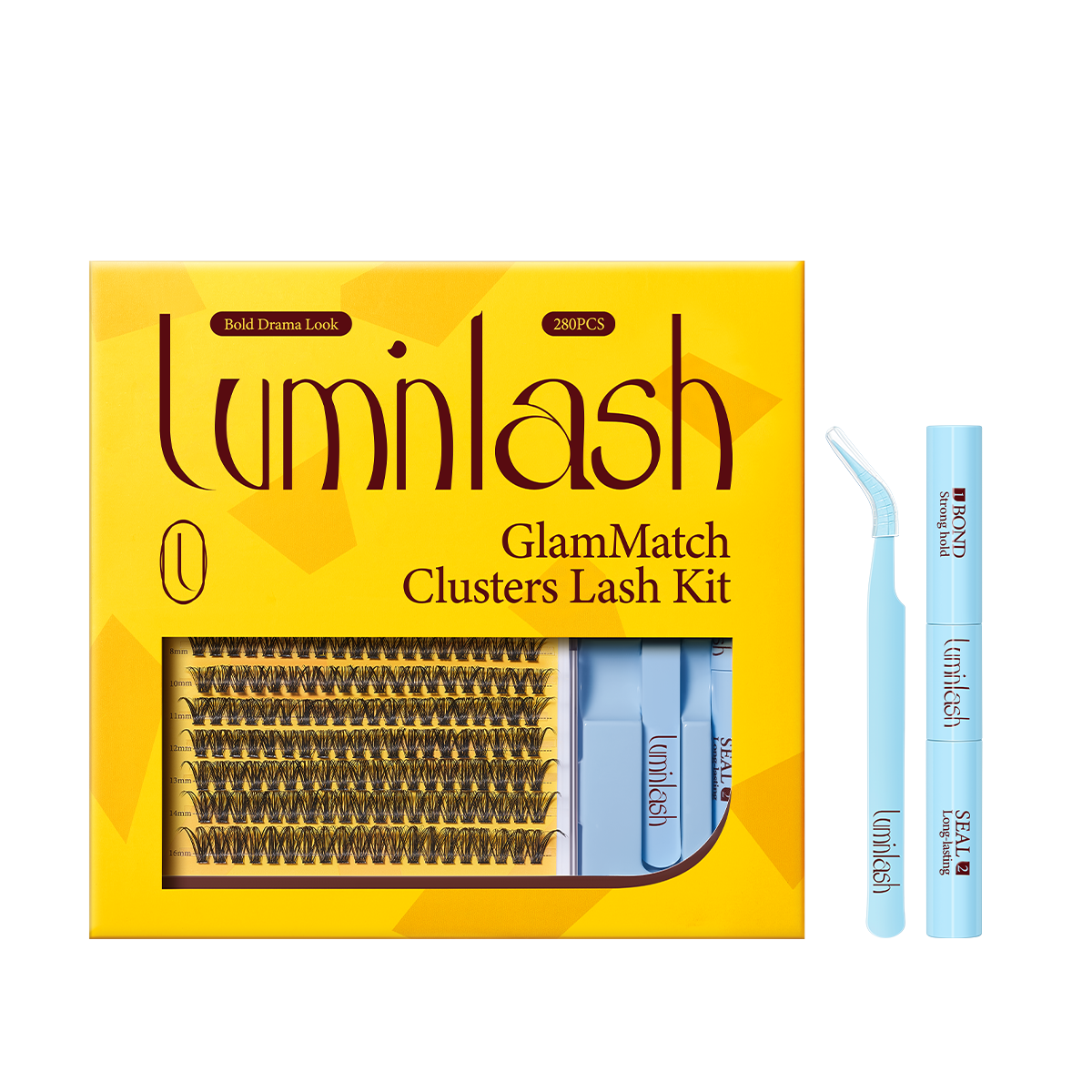 Glammatch Clusters Lash Kit | Bold Drama Look