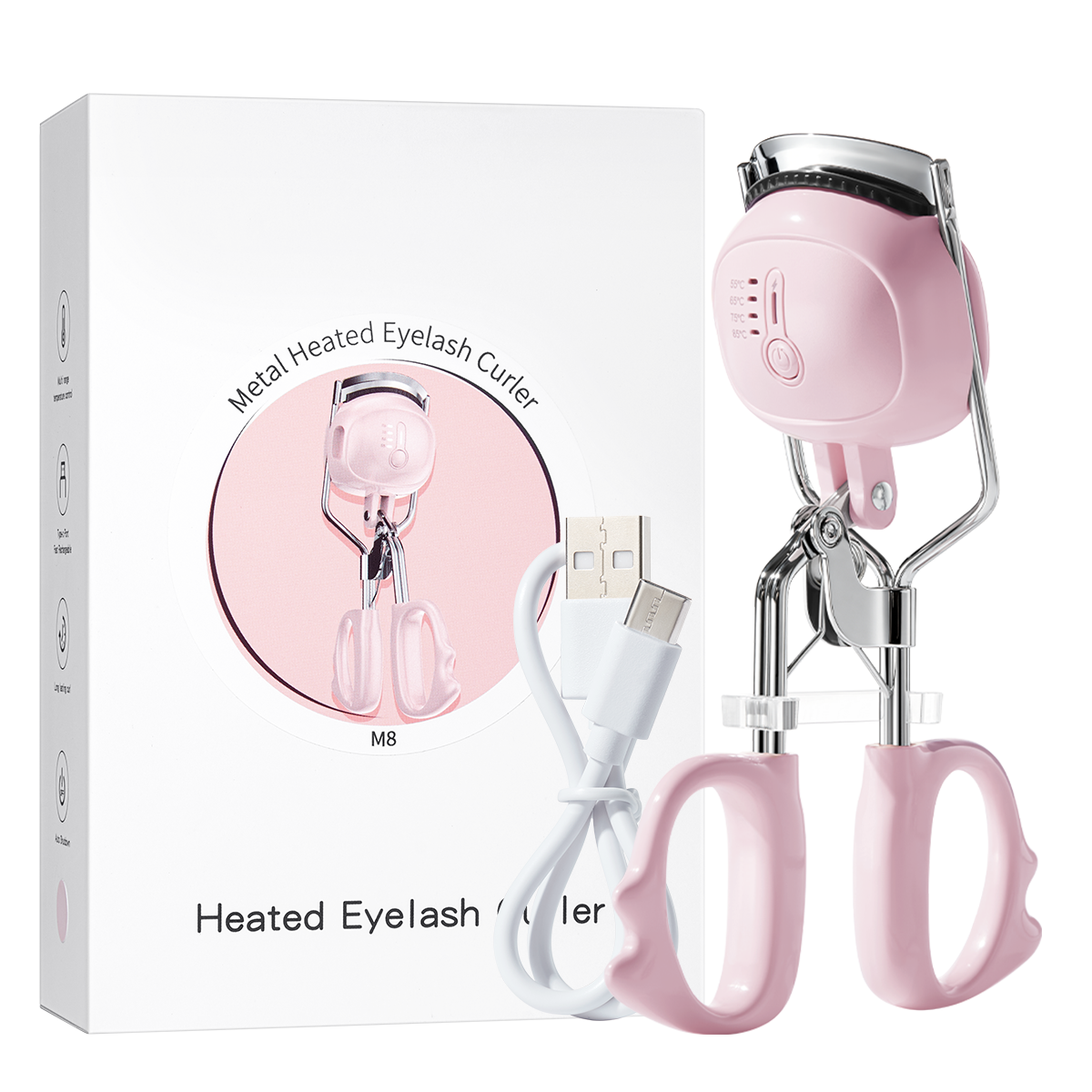 Long-Lasting heated eyelash curler