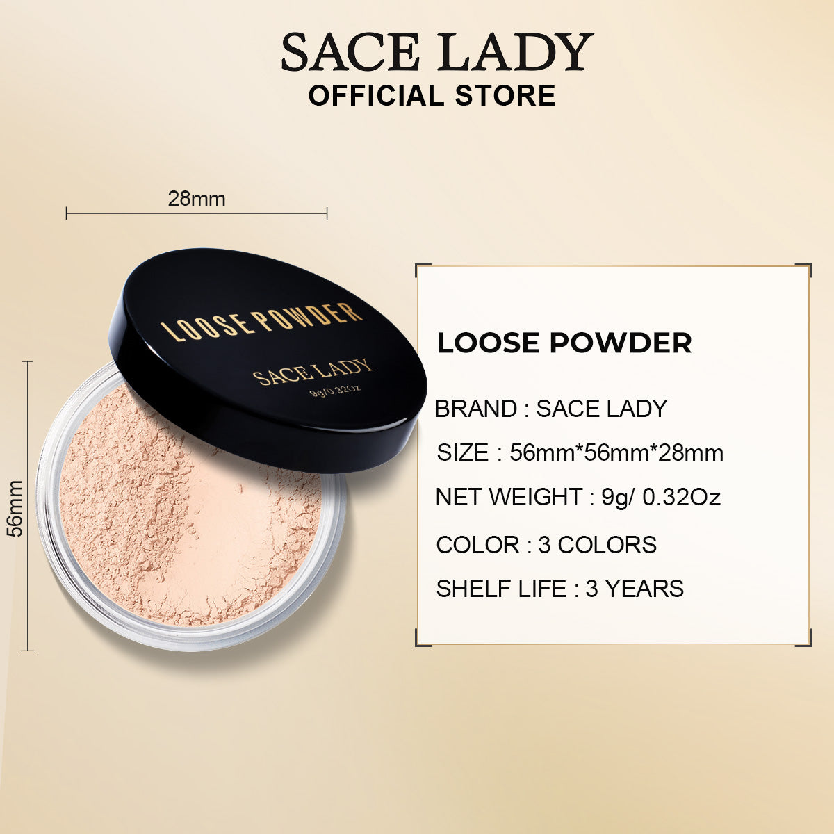 Loose Powder Black Gold Series
