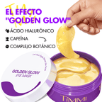 TIMMI Beauty Golden Glow Eye Mask with hyaluronic acid, caffeine and botanical complex