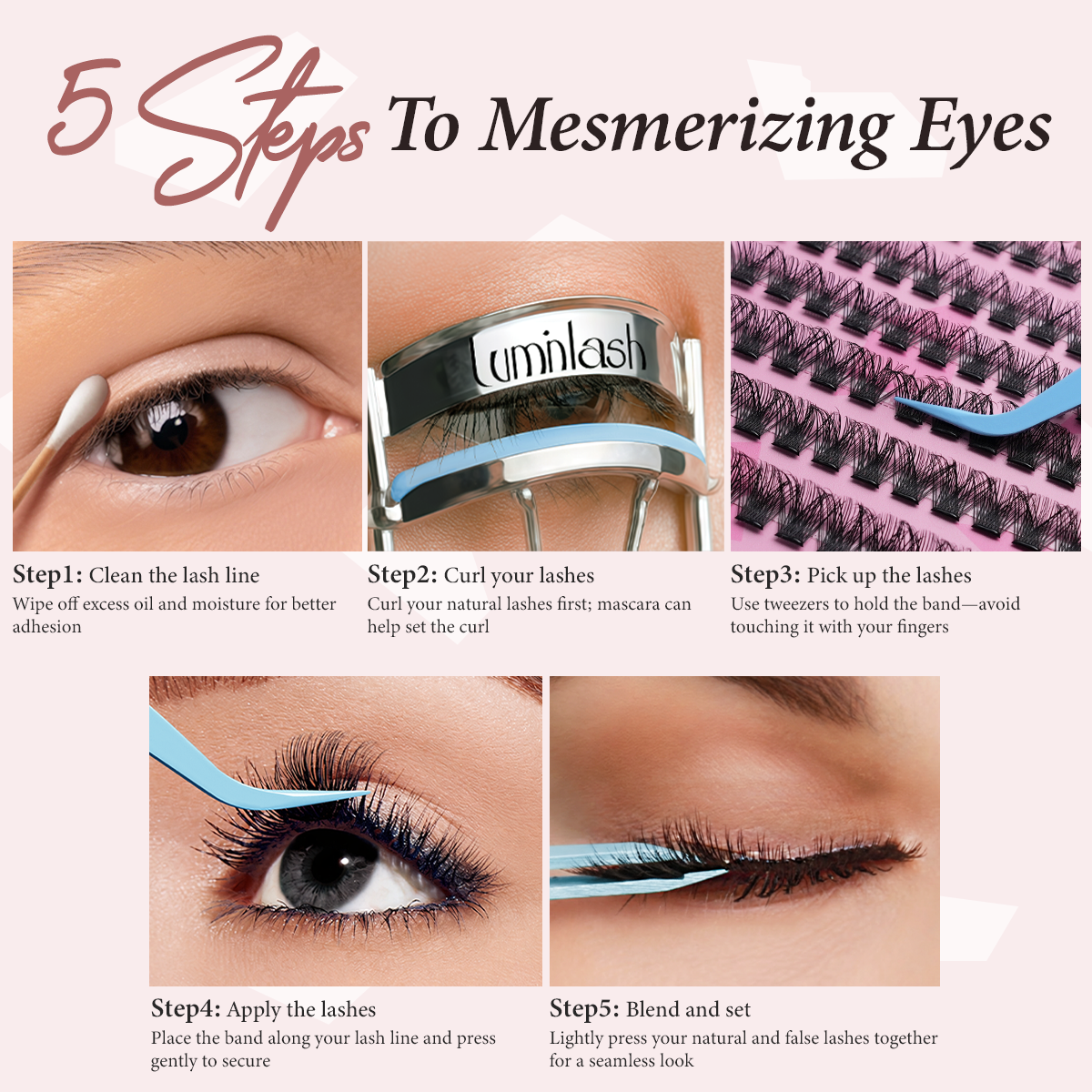NO-GLUE LASH CLUSTERS KIT