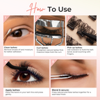 Self Adhesive Eyelashes Clusters