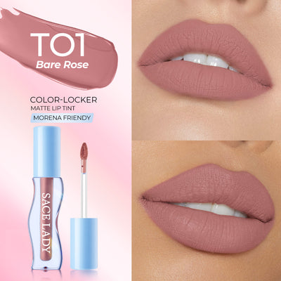 Color-Locker Matte Lip Tint Transfer-Proof