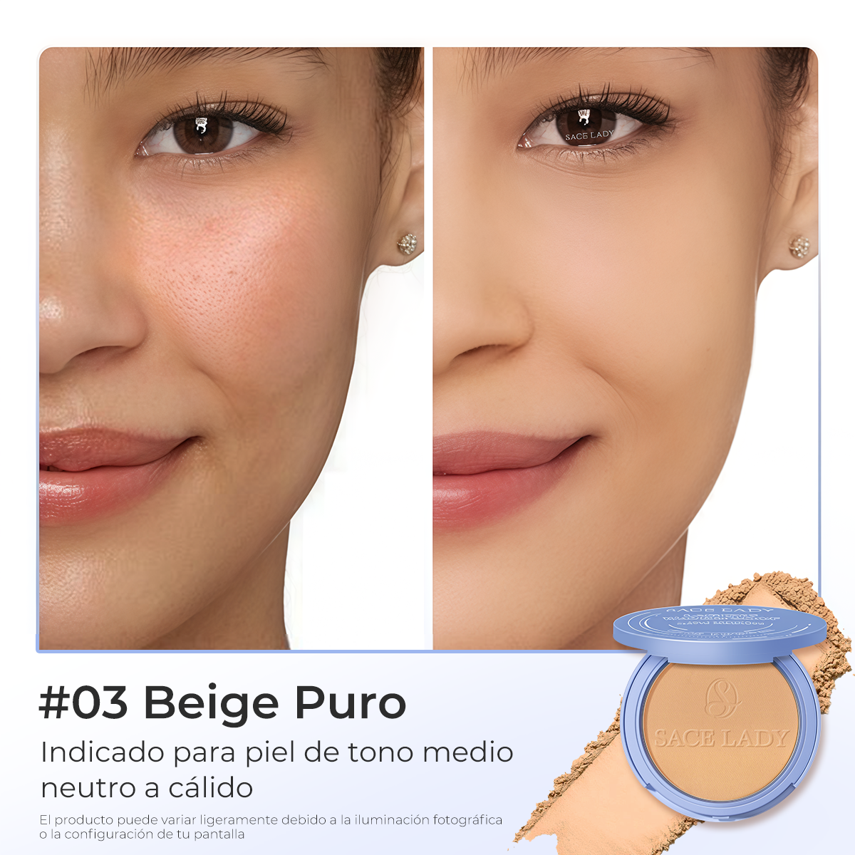 Top-selling pressed powder in Mexico