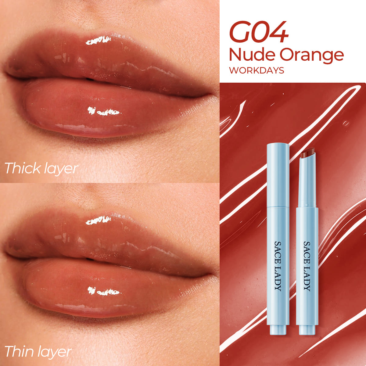 AIRY FRESH GLASTING WATER TINT LIPSTICK | Dewy Finish, Moisturizing