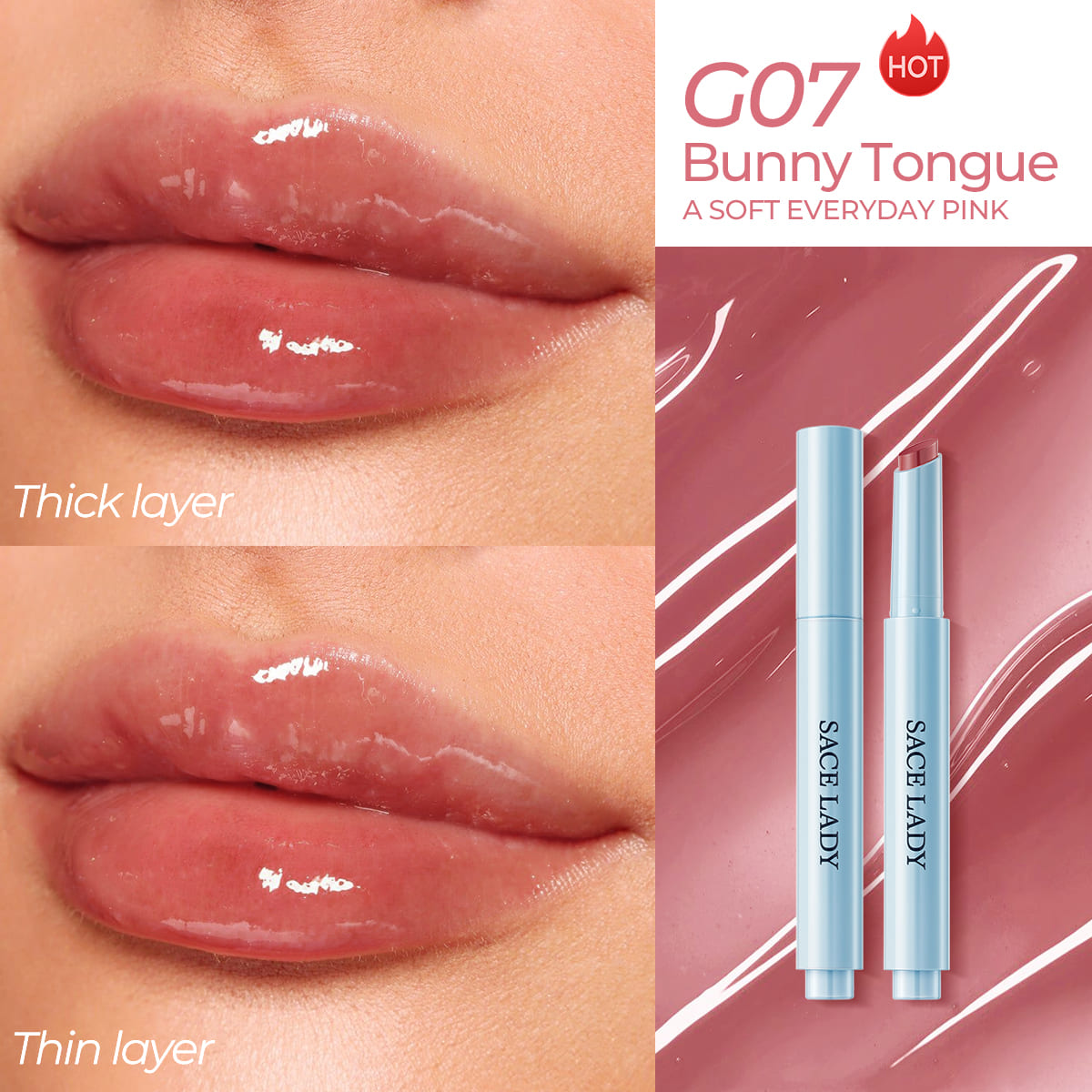 AIRY FRESH GLASTING WATER TINT LIPSTICK | Dewy Finish, Moisturizing