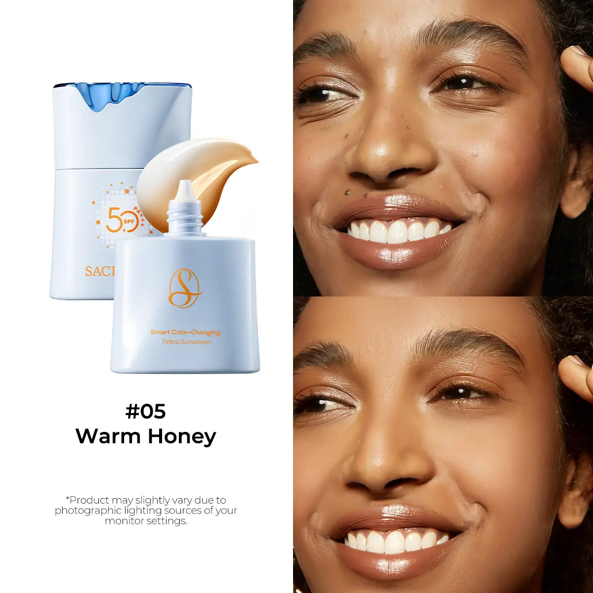 Smart Color-Changing Tinted Sunscreen | SPF 50 PA+++, Waterproof & Long-Lasting