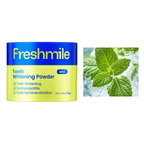 Hot Sale Pó clareador dental Freshmile Sabor menta Contém Hidroxiapatita in Brazil