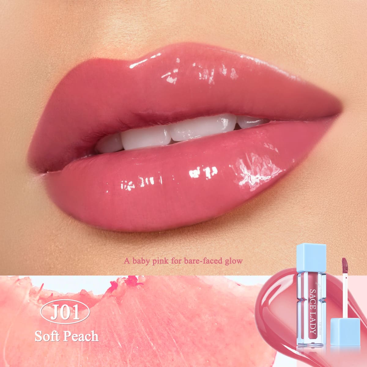 JUICY GLASTING LIP GLOSS | Moisturizing, Lightweight