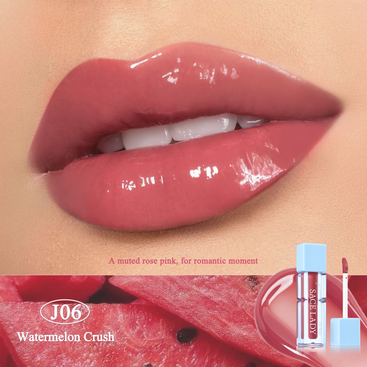 JUICY GLASTING LIP GLOSS | Moisturizing, Lightweight