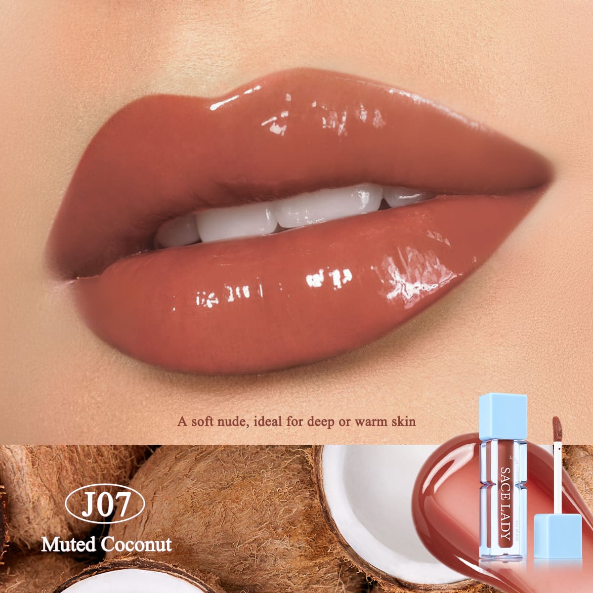 JUICY GLASTING LIP GLOSS | Moisturizing, Lightweight