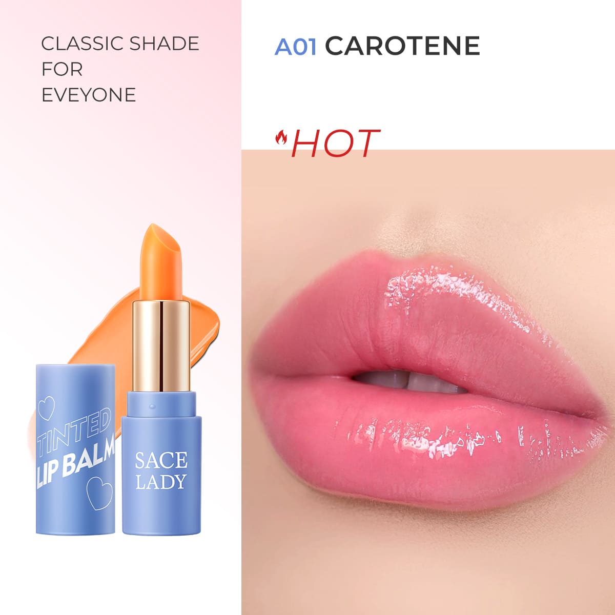 COLOR CHANGING TINTED LIPSTICK