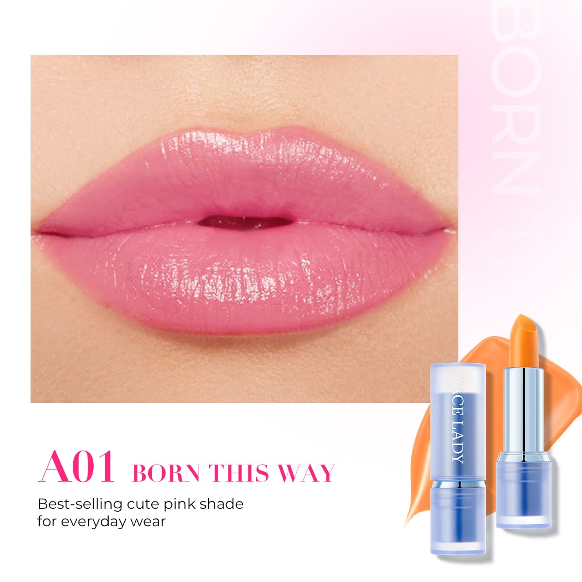 COLOR CHANGING TINTED LIPSTICK | Moisturizing, Personalized Lip Color