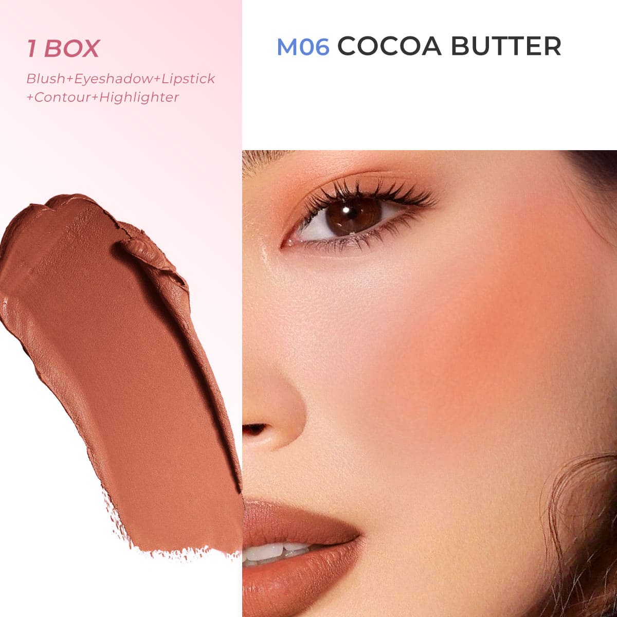 All-in-One Makeup Cream | Multi-Use, Silky to Blend, Pigmented