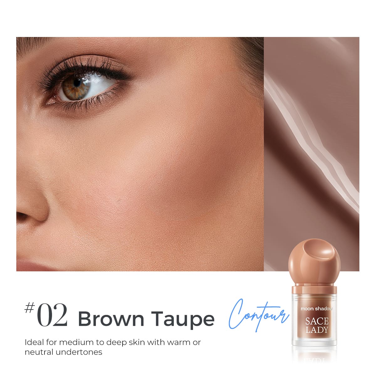 Moon Dot Liquid Contour | Blendable, Long Lasting, Multi-use
