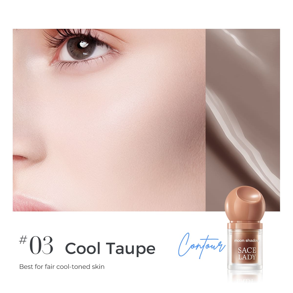 Moon Dot Liquid Contour | Blendable, Long Lasting, Multi-use