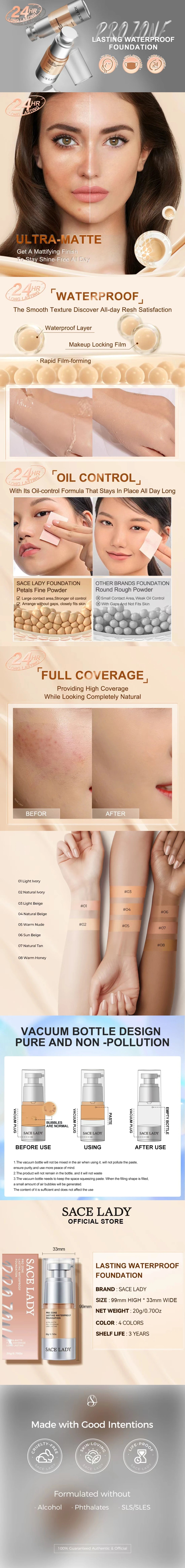 LASTING WATERPROOF FOUNDATION A+ Image
