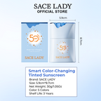Smart Color-Changing Tinted Sunscreen | SPF 50 PA+++, Waterproof & Long-Lasting