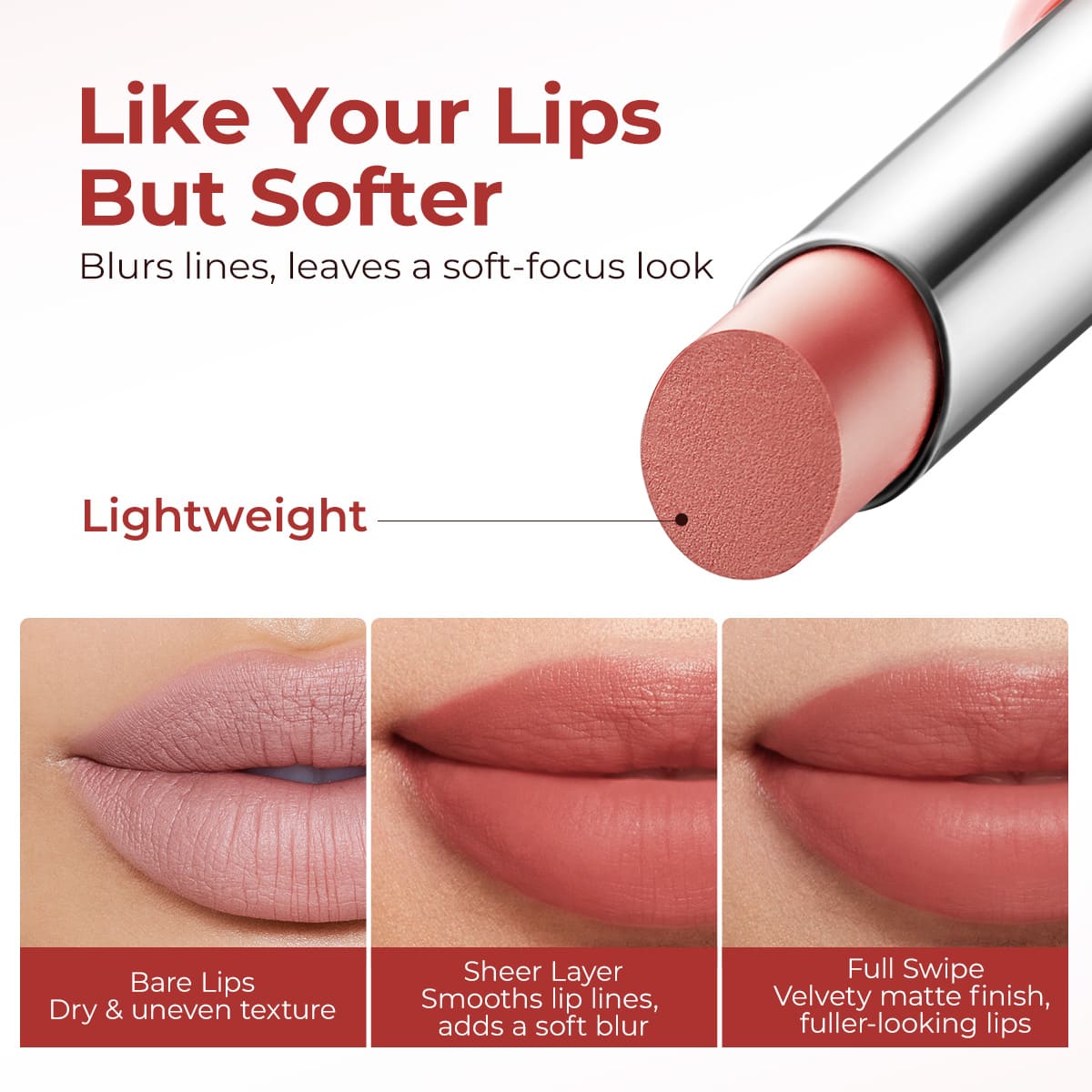 SOFT YOU AIRY MATTE LIPSTICK | Transfer-Proof, Non-Drying
