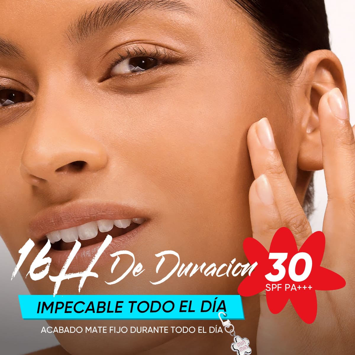 BASE DE MAQUILLAJE MATE SUPER LOCK