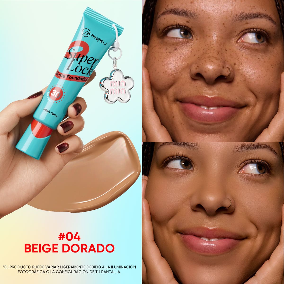 BASE DE MAQUILLAJE MATE SUPER LOCK