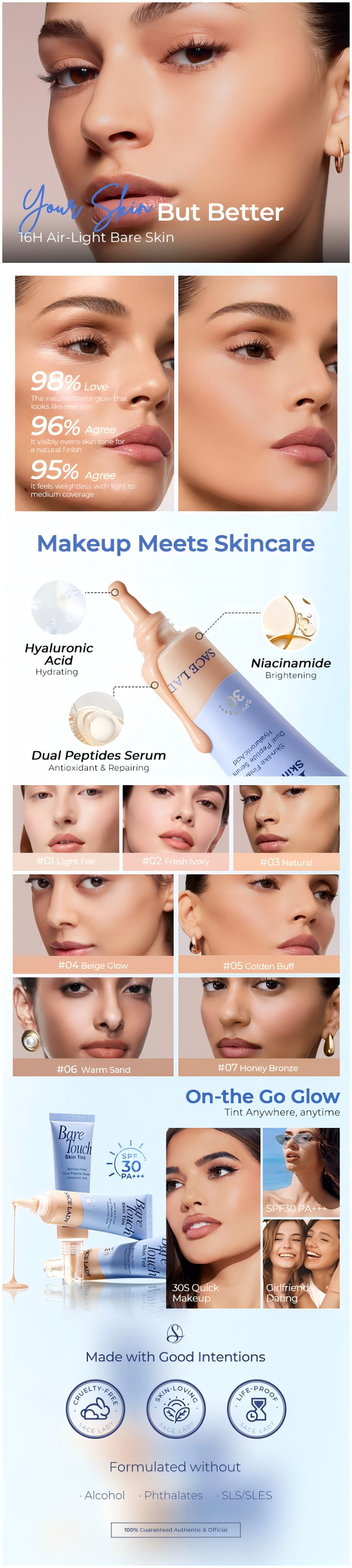Bare Touch Skin Tint A+ Image