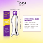 TIMMI Beauty Mermaid Eye Serum bottle, box, dimensions and 28 ml product details