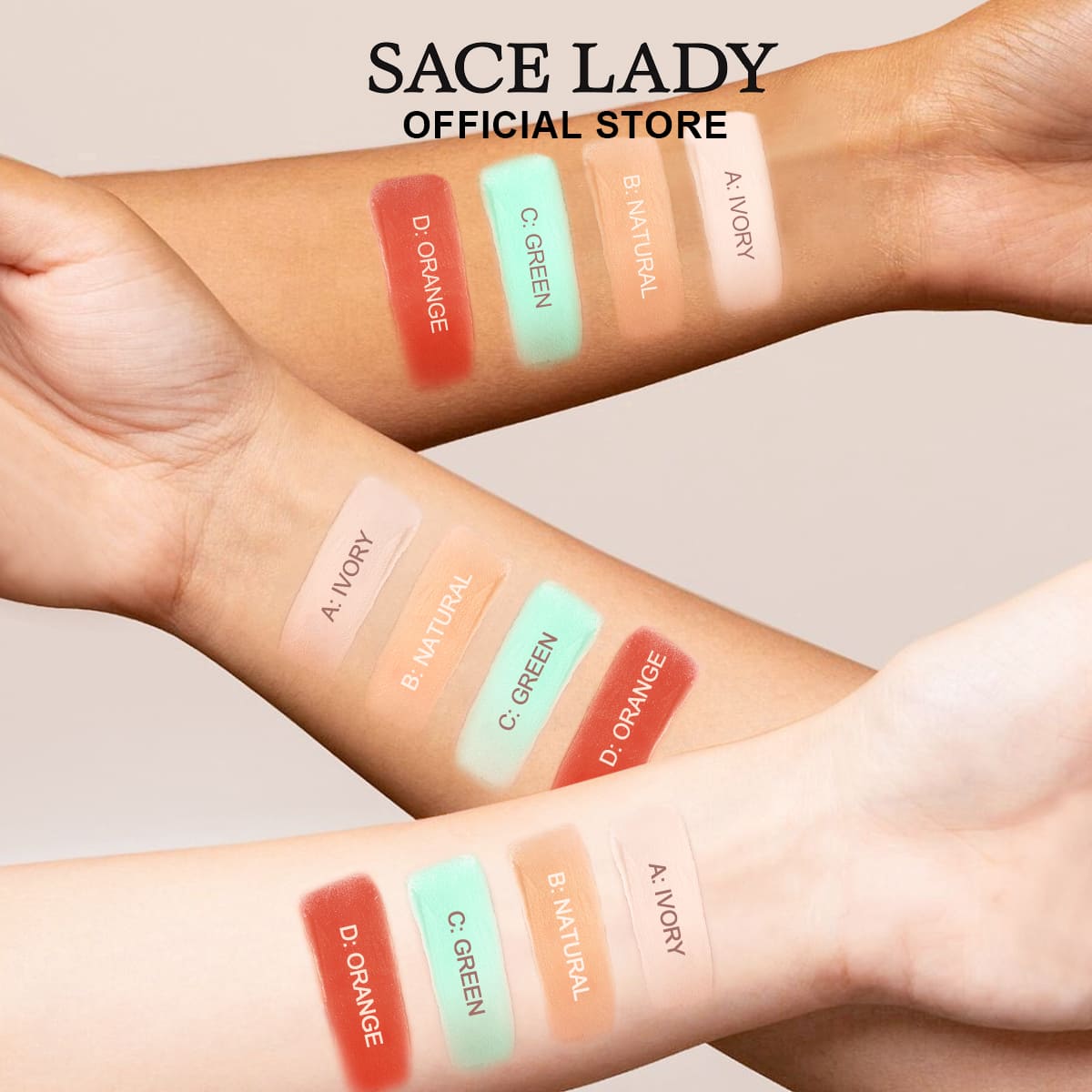 Color Correction Concealer Palette