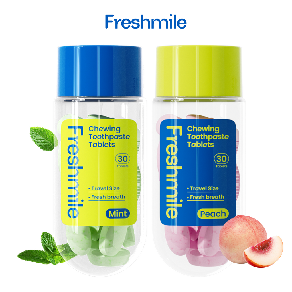 Hot Sale Pastilhas de pasta de dente refrescante Freshmile in Brazil