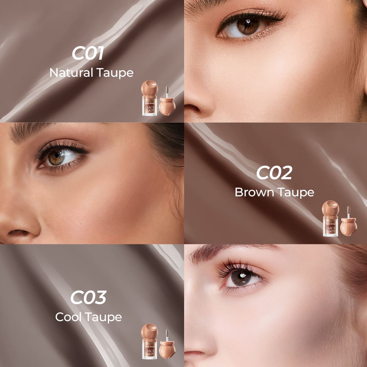 Moon Dot Liquid Contour | Blendable, Long Lasting, Multi-use
