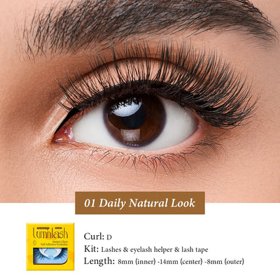 SELF-ADHESIVE EYELASHES NO GLUE