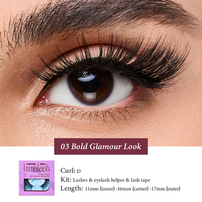 Self-Adhesive Eyelashes No Glue