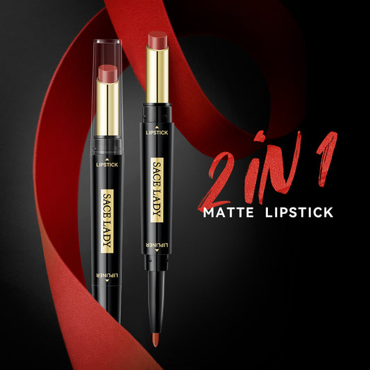 Matte Finish 2 in 1 Matte Lipstick