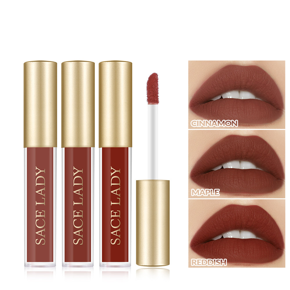 Waterproof liquid Lipstick Gloss Mini Set