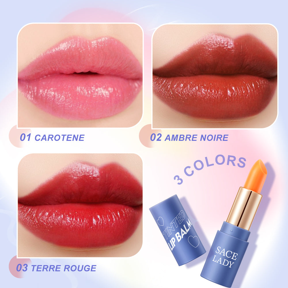 SACE LADY 3 Colors Tinted Lip Balm